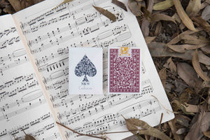 NKW Playing Cards - Cadenza - the most elegant marked deck for magic and cardistry with 3 powerful marking systems. 