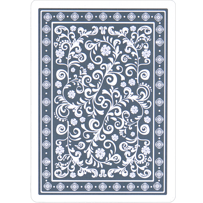 Cadenza: vintage blue edition. Comes with 3 marking systems for magic and cardistry.