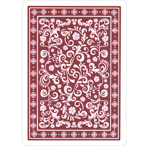 Cadenza: vintage red edition. Comes with 3 marking systems for magic and cardistry.